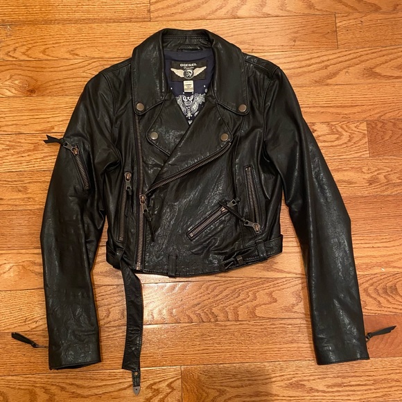 Diesel Leather Jacket - Picture 2 of 12